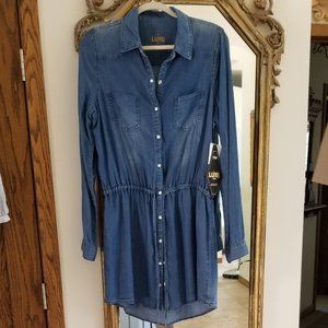 YMI LUXE Denim Tunic / Dress